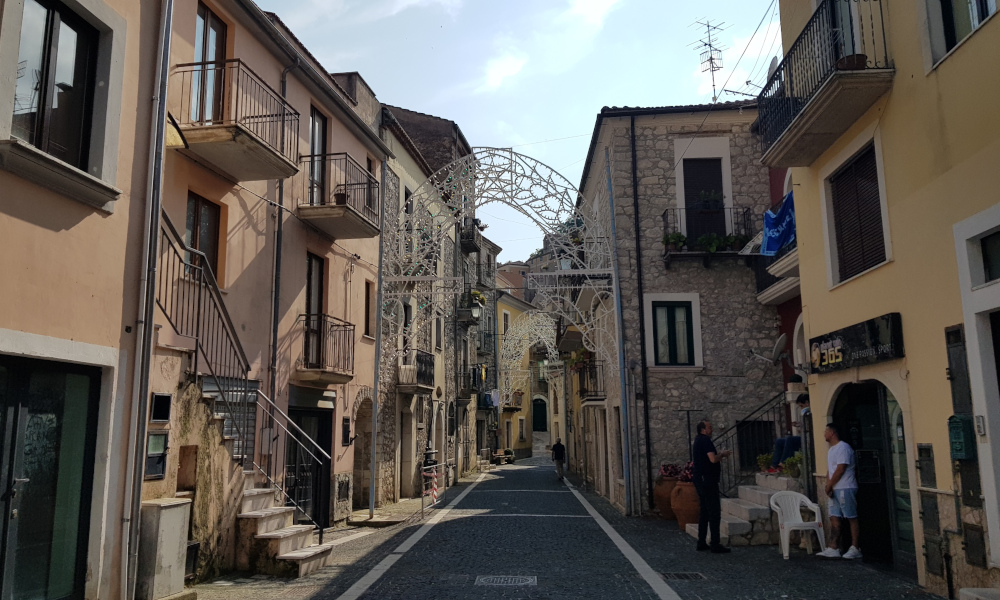 BUCCINO Foto del comune di Buccino in provincia di Salerno in Campania